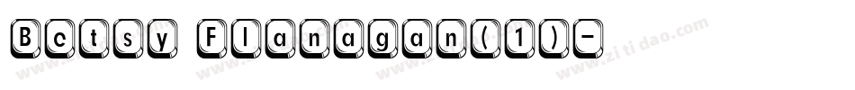 Betsy Flanagan(1)字体转换
